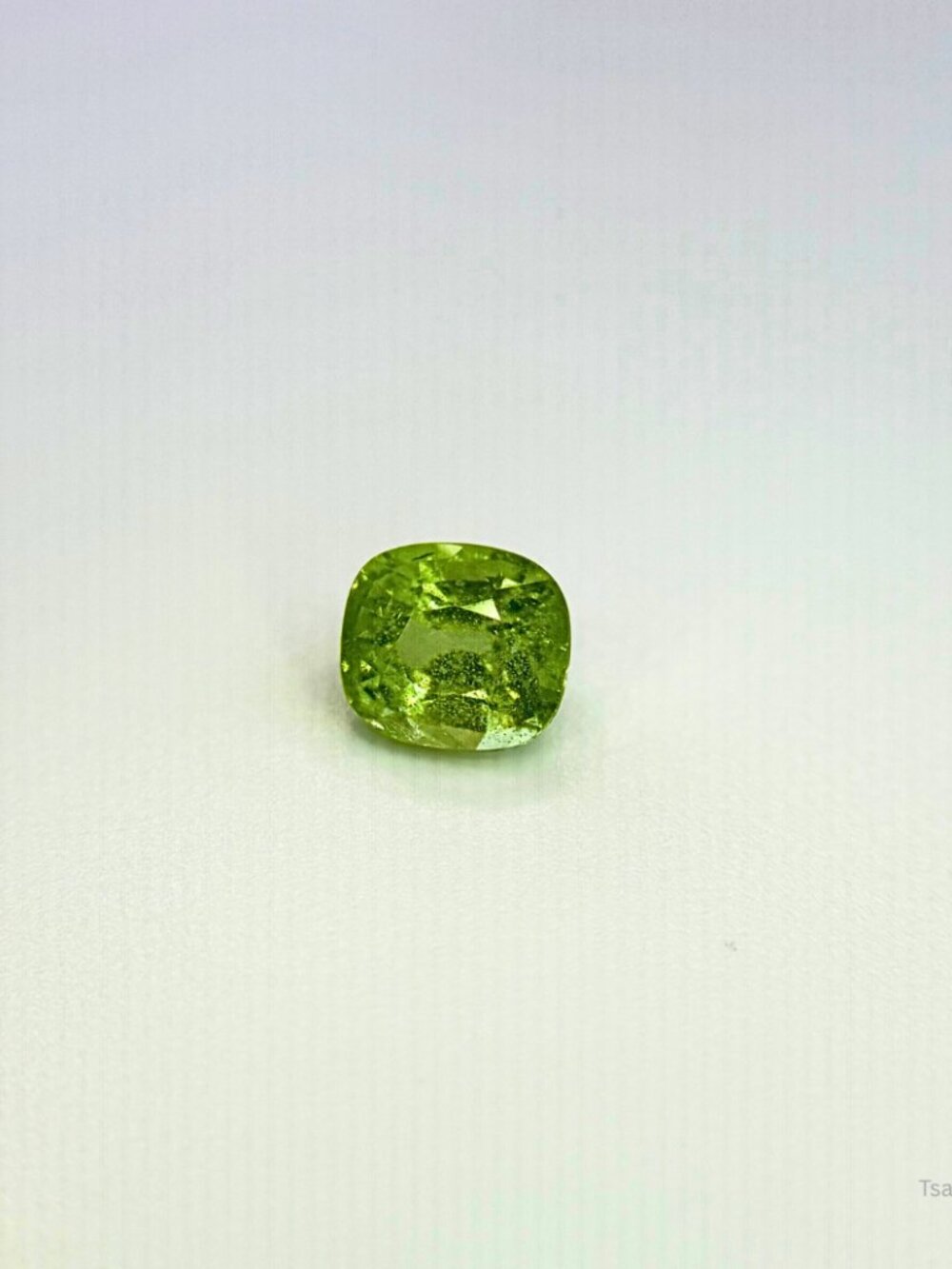 Loose Tsavorite Garnet 2.2ct Cushion Cut Jewelry Making Supply Collector Gem